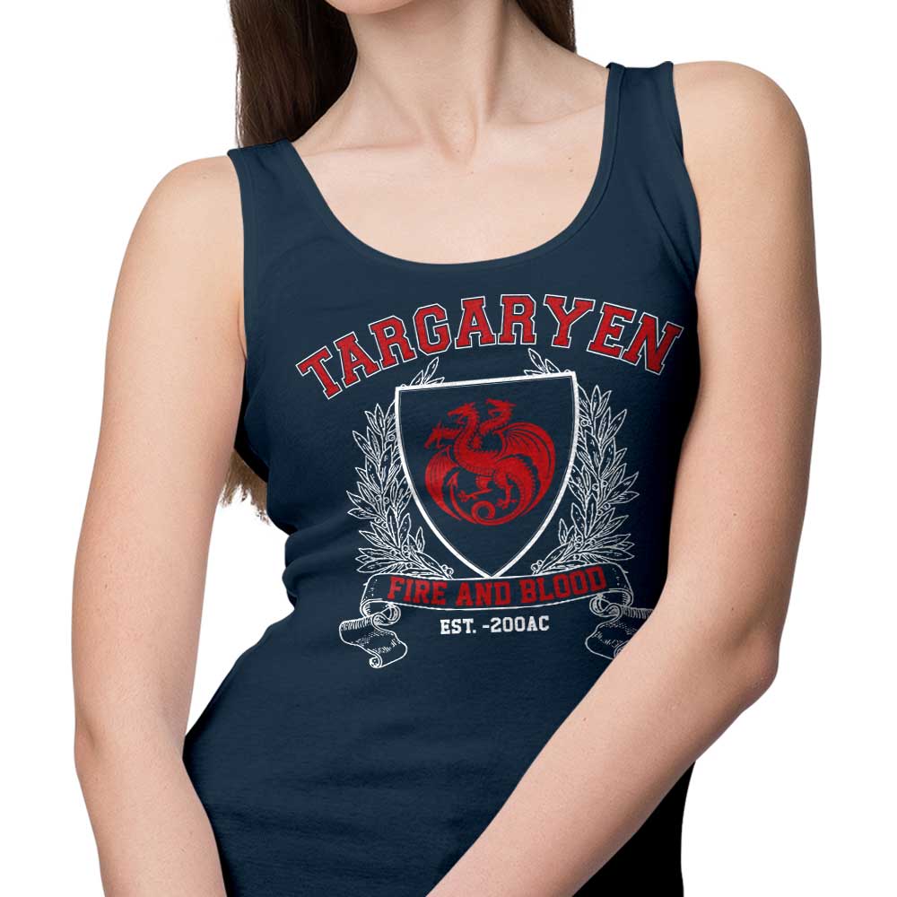 Comfortable Digital Phoenix Targaryen University Tank Tops for Men and Women