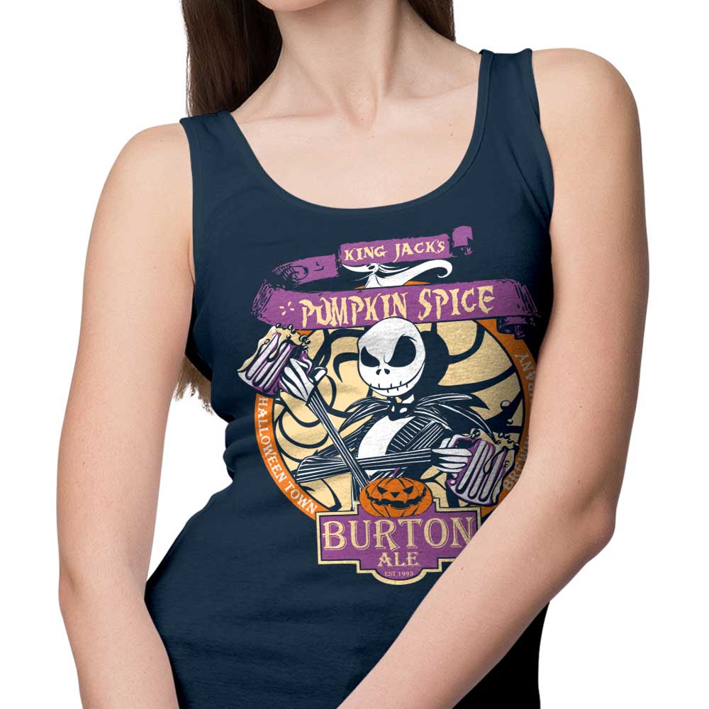 Comfortable Jack's Pumpkin Spice Unisex and Women's Tank Tops
