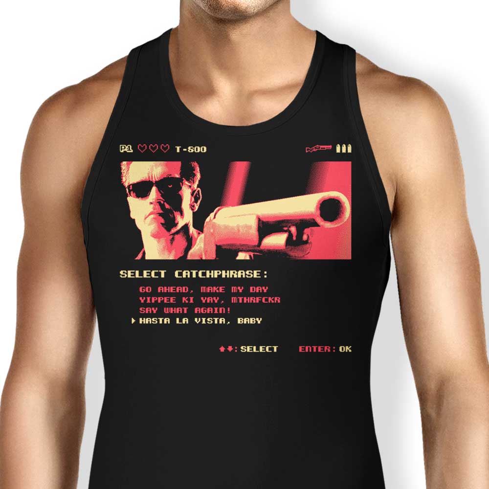 Hasta La Vista Comfortable Cotton Tank Top for Men and Women
