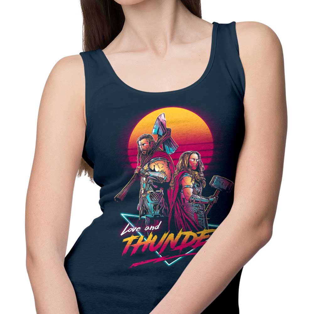 Ddjvigo's Retro Space Vikings Comfortable Unisex and Women's Tank Tops