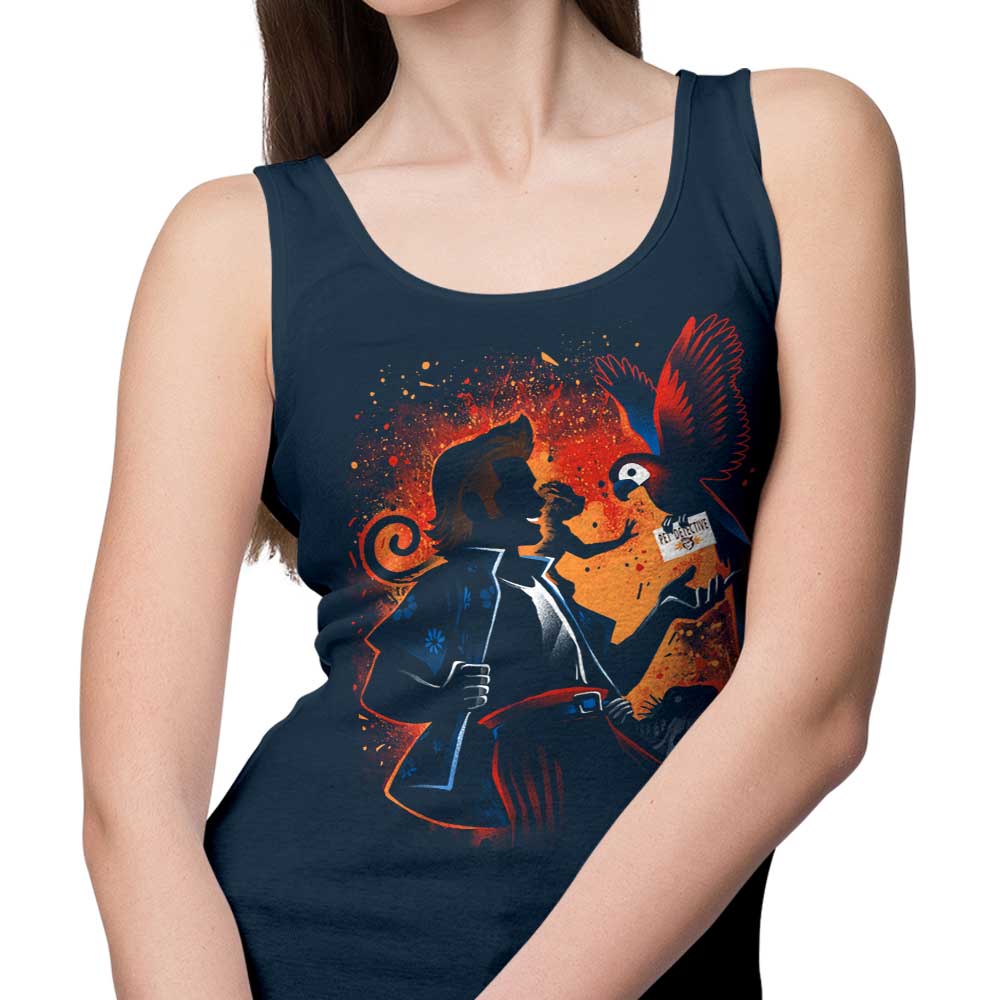 Pet Detective-themed Tank Top for Casual Wear
