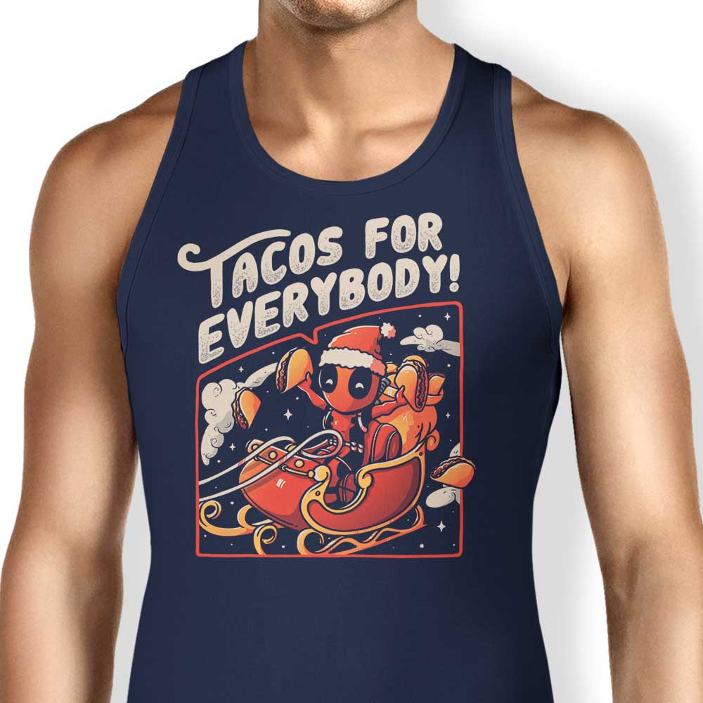 Everybody's Favorite Tacos Themed Unisex and Women's Tank Tops