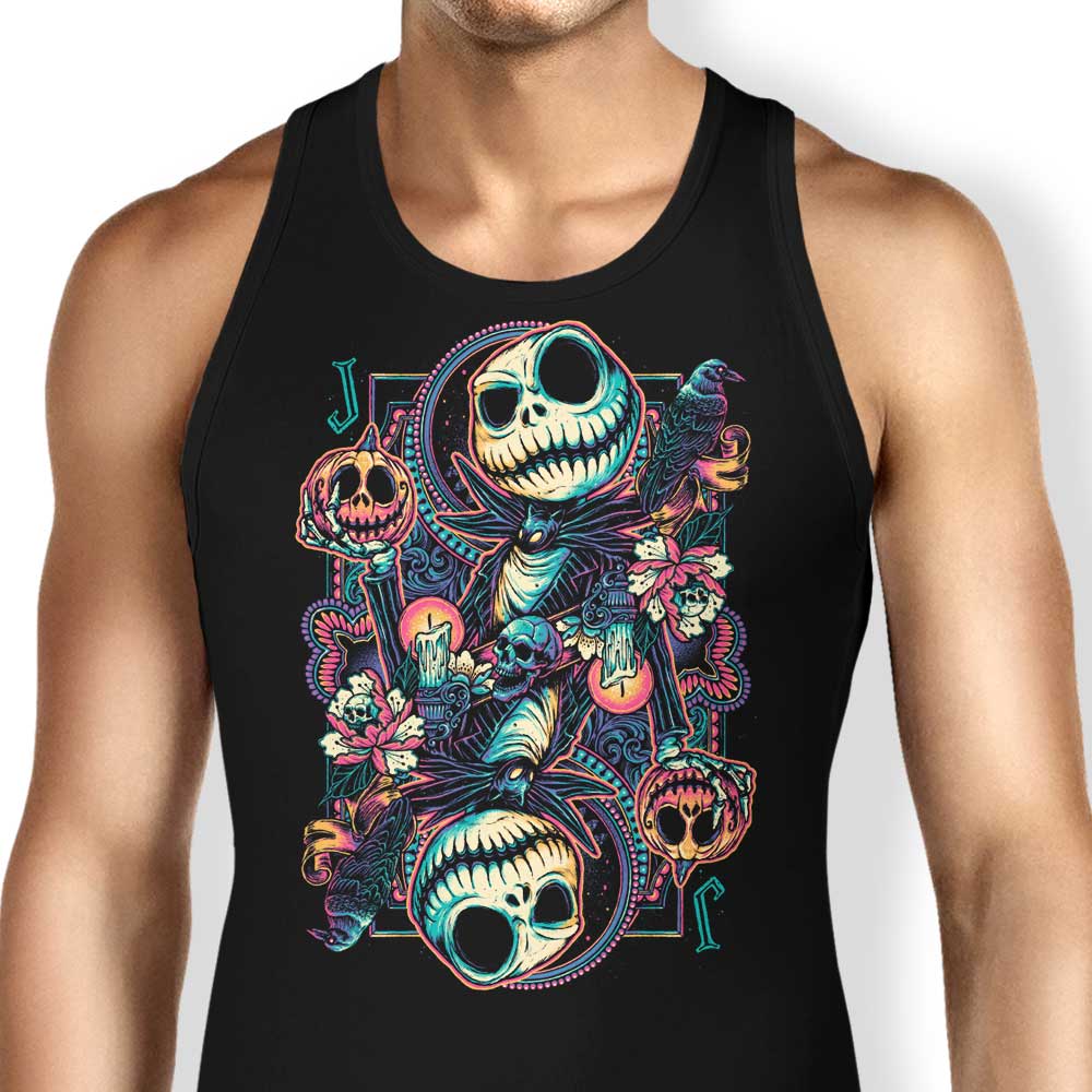 Skeletons Suit Design Tank Top for Fashion Enthusiasts