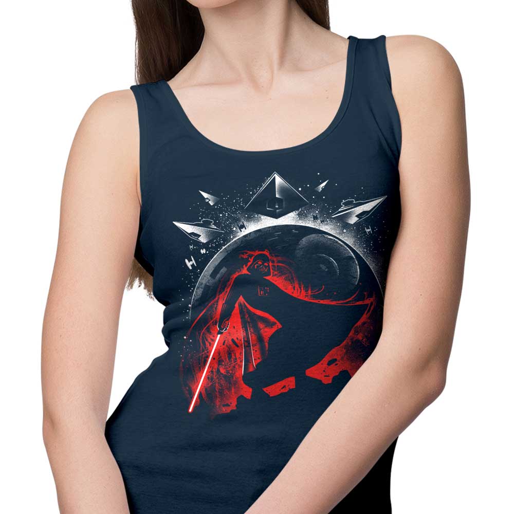 The Mysterious Dark Side of the Galaxy - Stylish Tank Top for Trendy Wearers