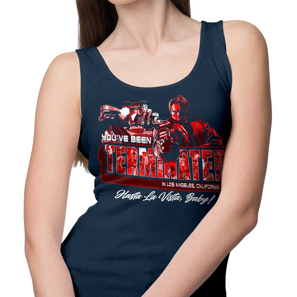 GoodIdeaRyan's 'You've Been Terminated' Comfortable Unisex and Women's Tank Tops