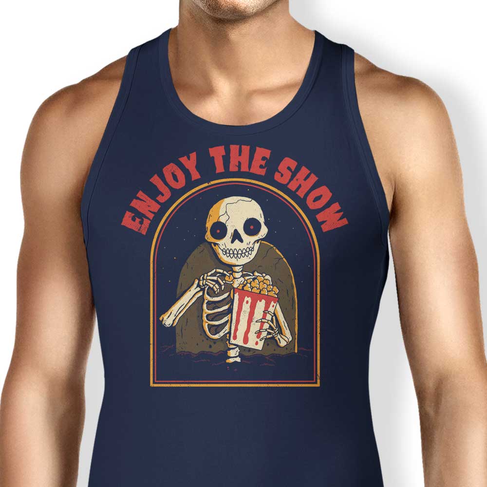 DinoMike's 'Enjoy the Show' Comfortable and Stylish Men's and Women's Tank Tops