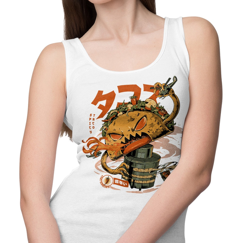 Spicy Taco Kaiju Stylish Men's Tank Top