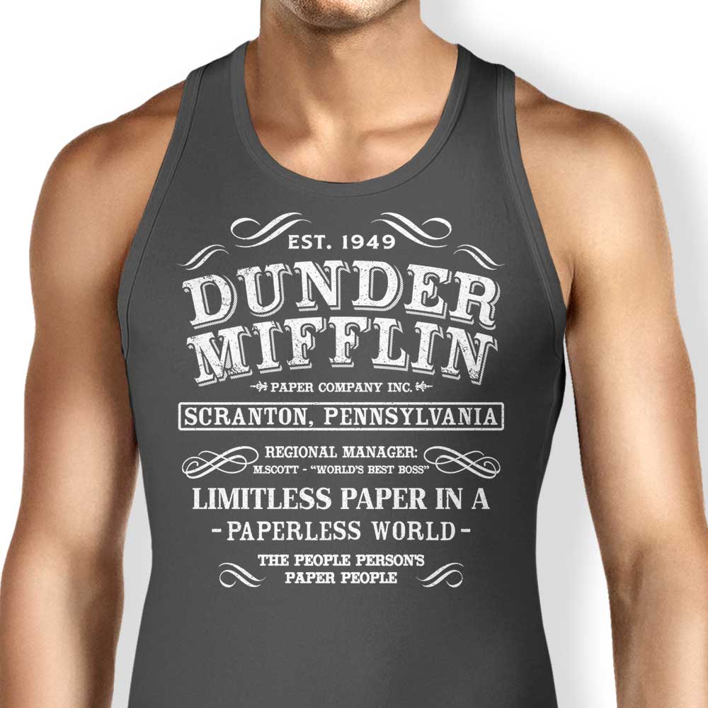 Pescapin Limitless Paper Comfortable Unisex and Women's Tank Tops