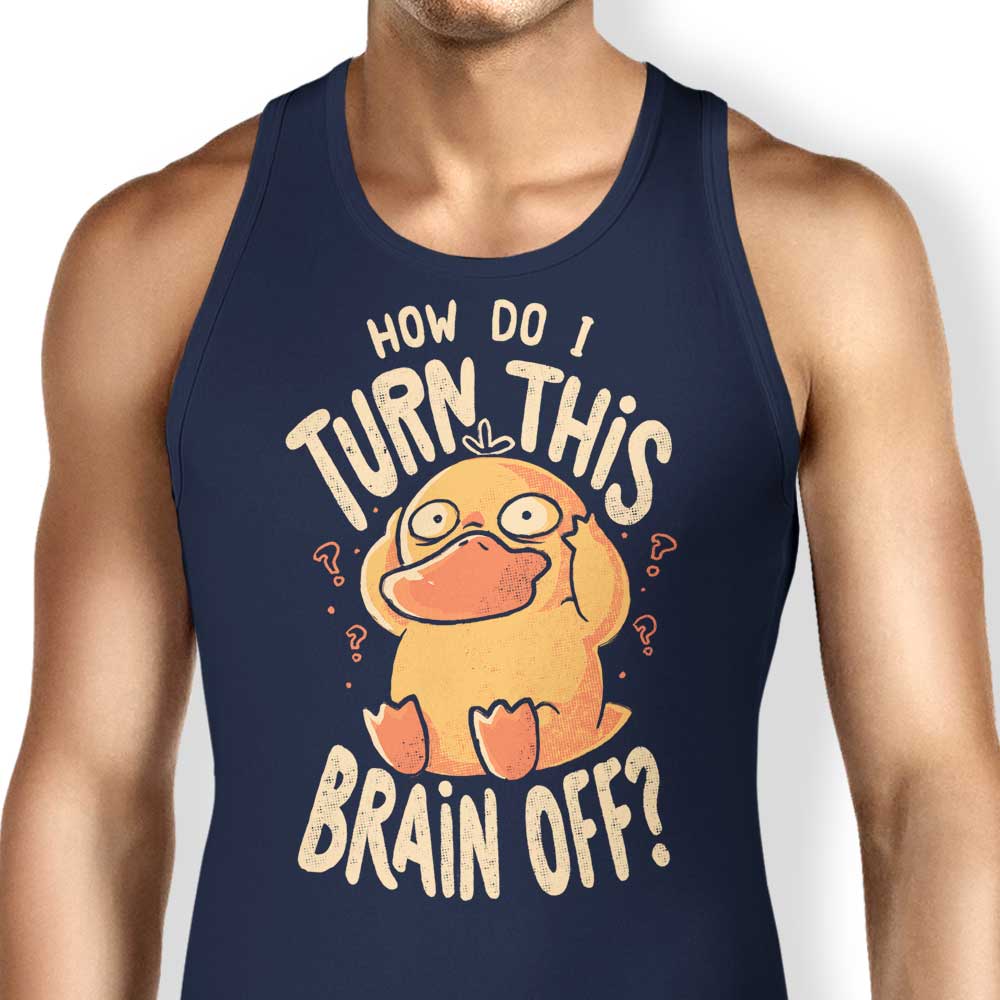 How Can I Switch It Off - Educational Tank Top