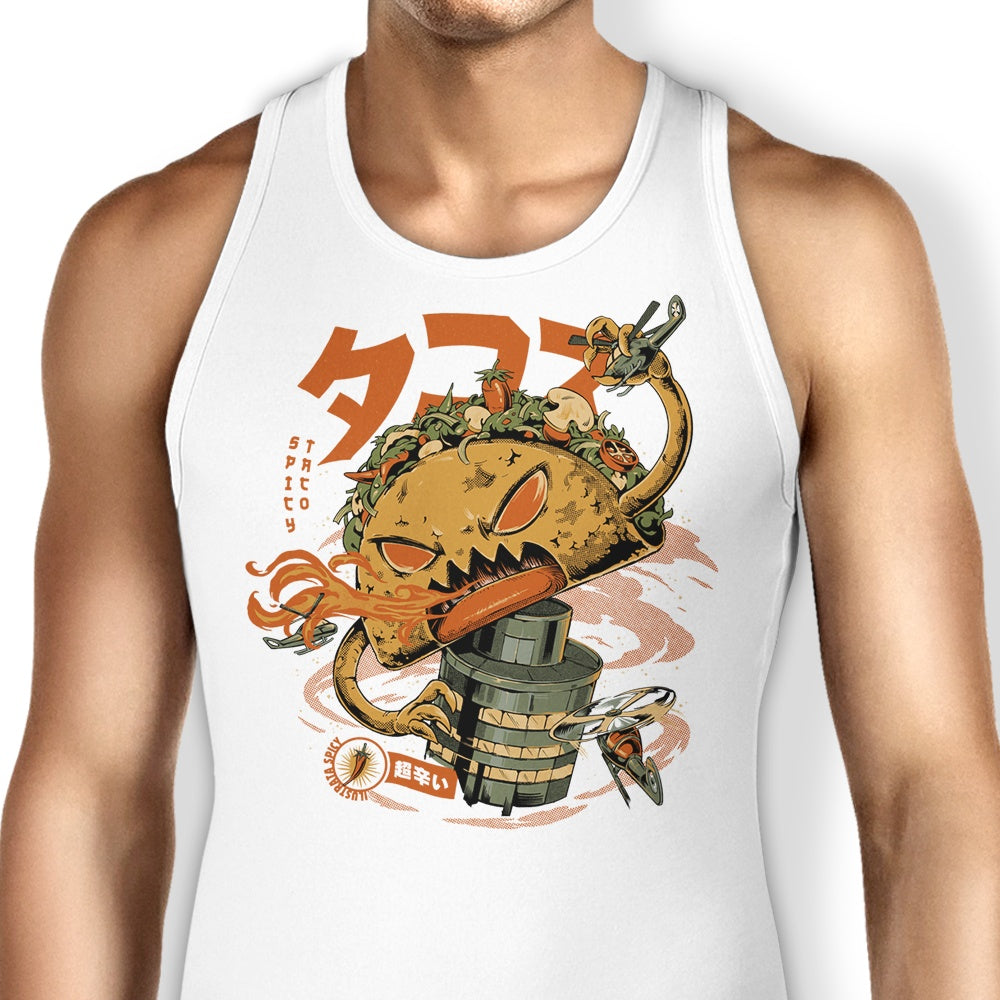 Spicy Taco Kaiju Stylish Men's Tank Top