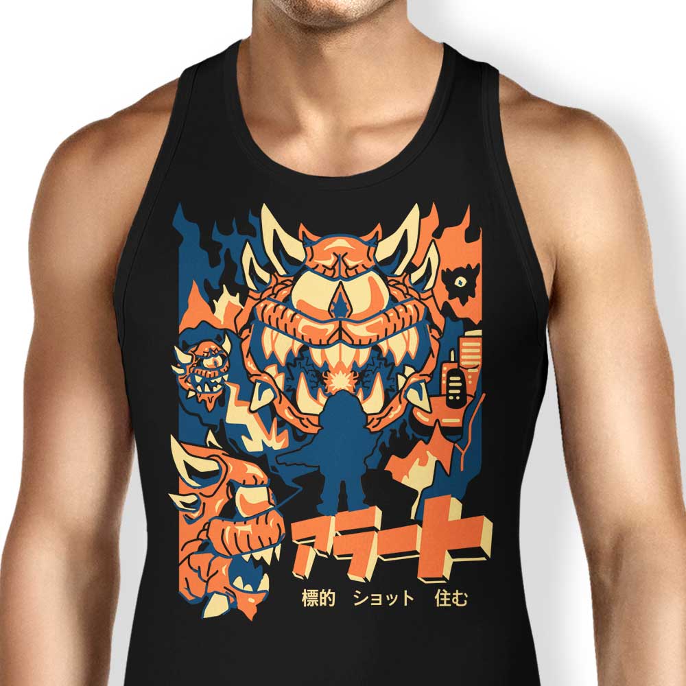 Comfortable Sketchdemao 'Surrounded' Men's/Unisex and Women's Tank Tops