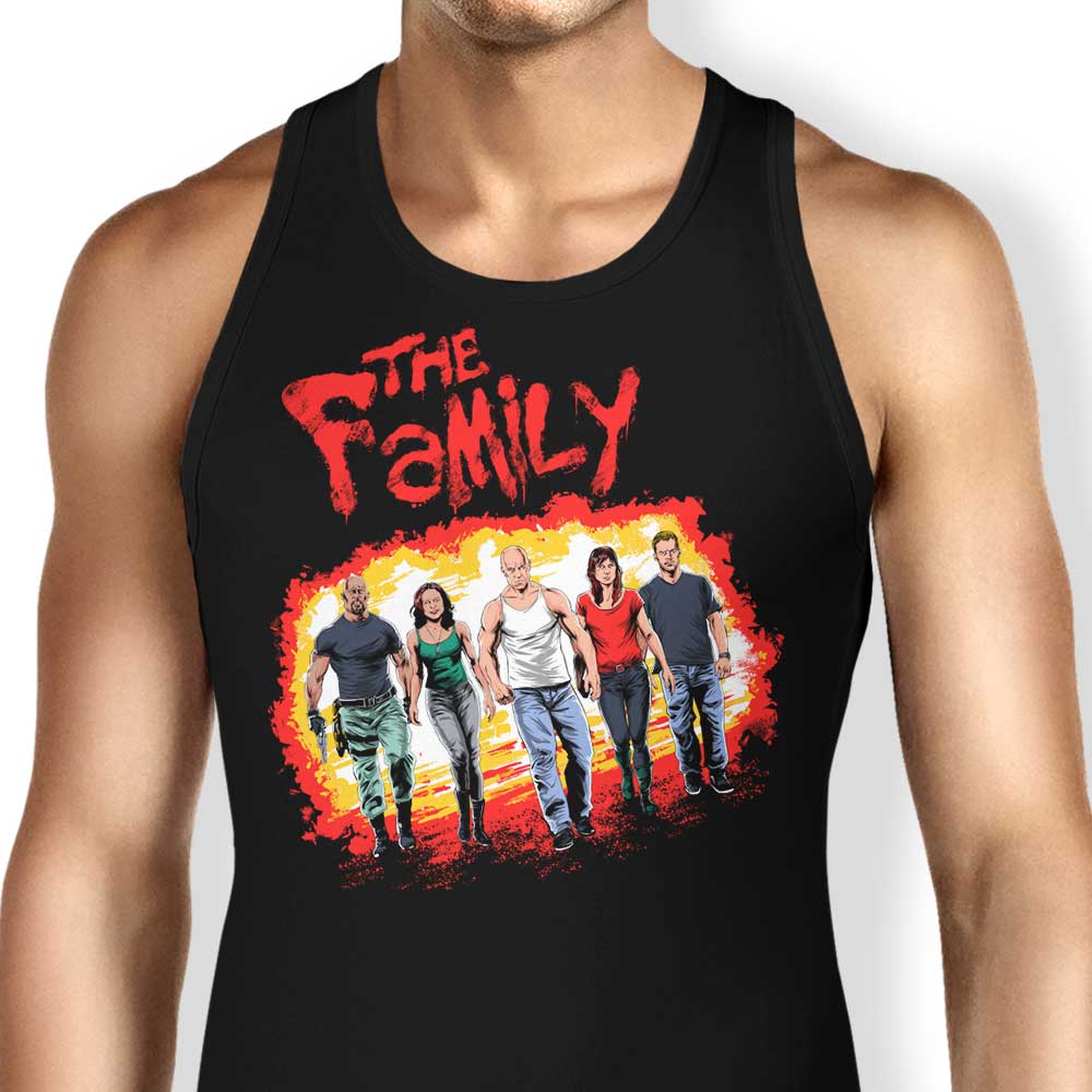 Zascanauta's Cozy Unisex and Women's 'The Family' Tank Tops
