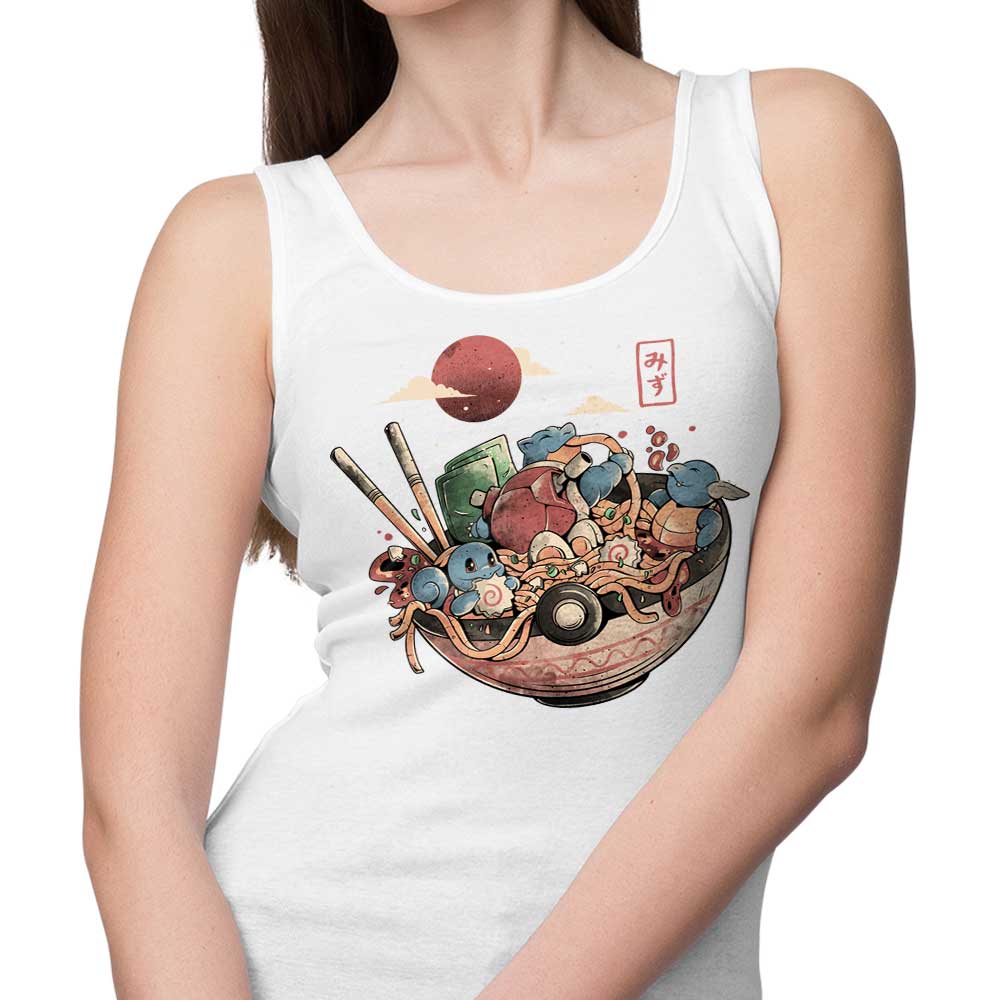 Stylish Water Bowl Design Tank Top by Arigatees