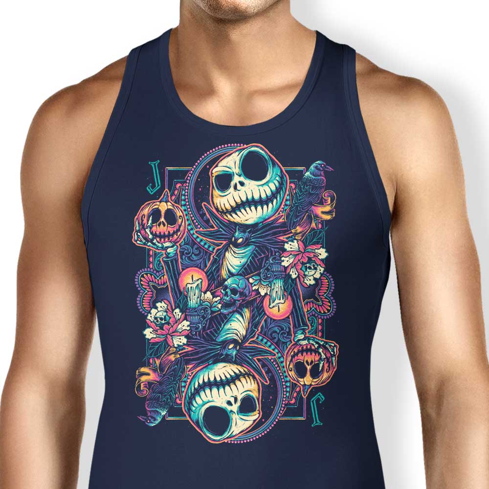Skeletons Suit Design Tank Top for Fashion Enthusiasts