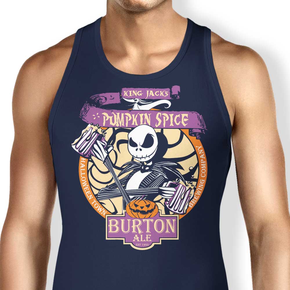 Comfortable Jack's Pumpkin Spice Unisex and Women's Tank Tops