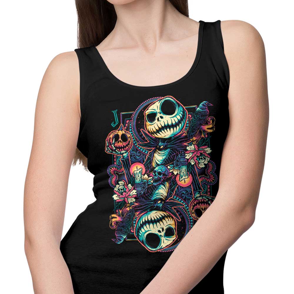 Skeletons Suit Design Tank Top for Fashion Enthusiasts