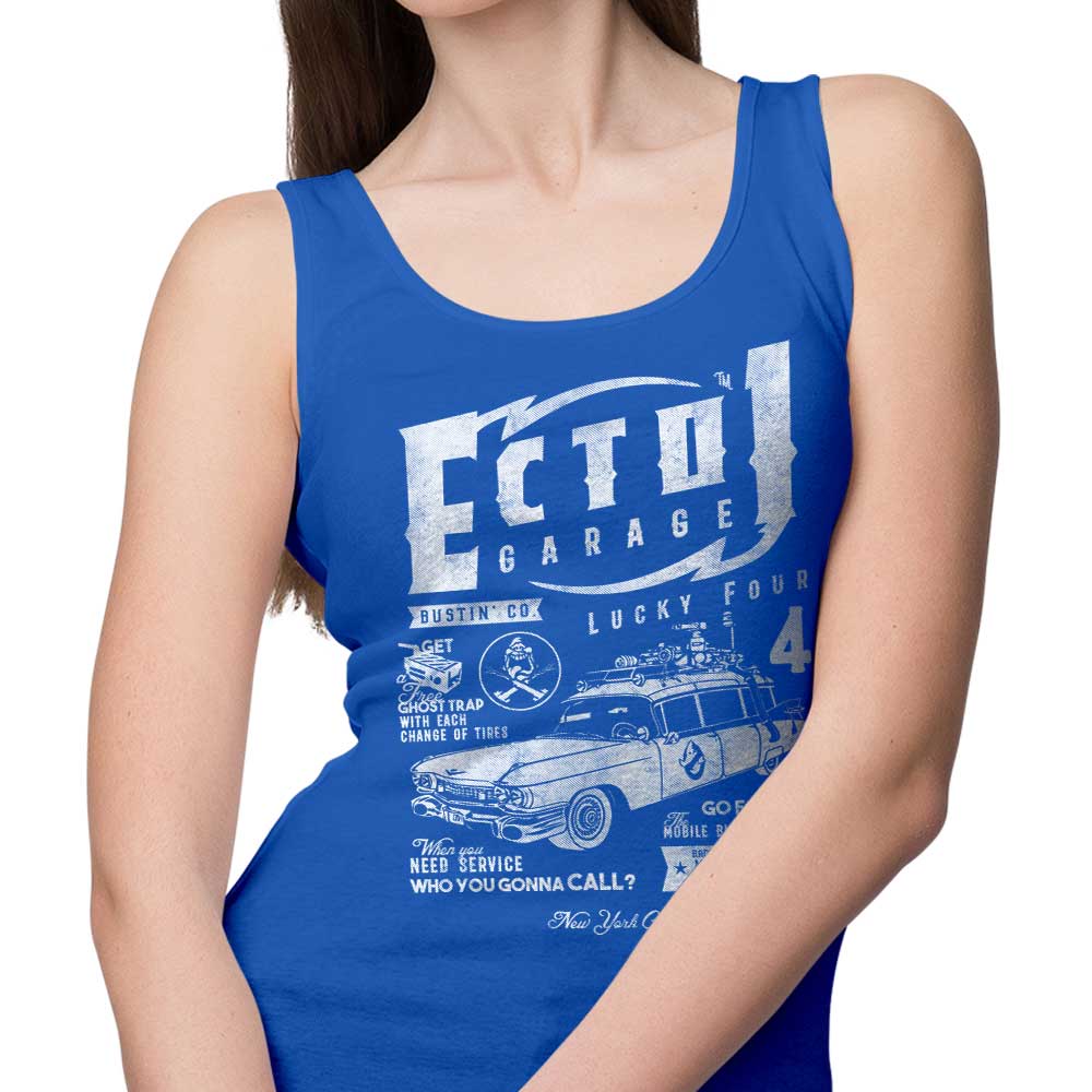 Stylish Ecto-1 Garage Inspired Tank Top for Trendy Wear