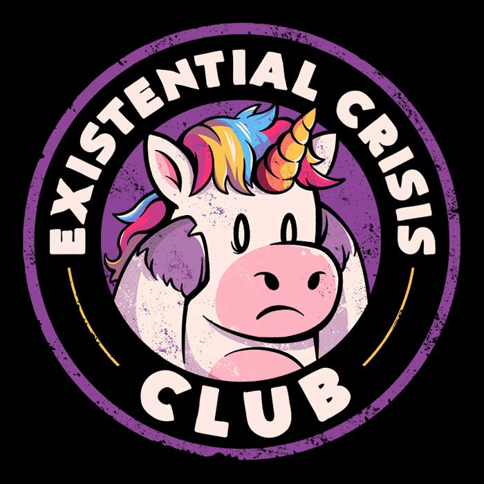 Edu.ely's Existential Crisis Club Stylish Tank Top
