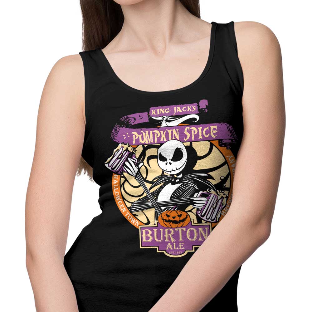 Comfortable Jack's Pumpkin Spice Unisex and Women's Tank Tops