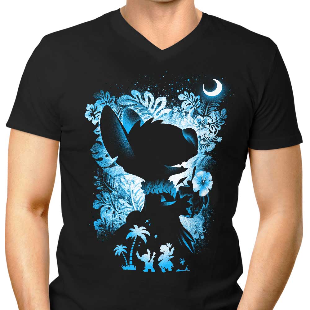 Aloha Summer-themed Men's V-Neck T-shirt