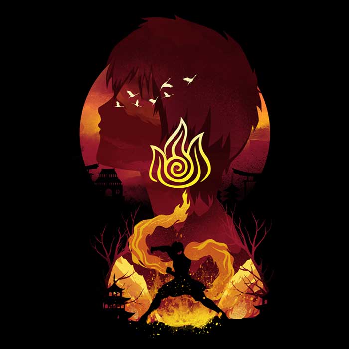 Dandingeroz Firescape Stylish Long Sleeve T - Shirt