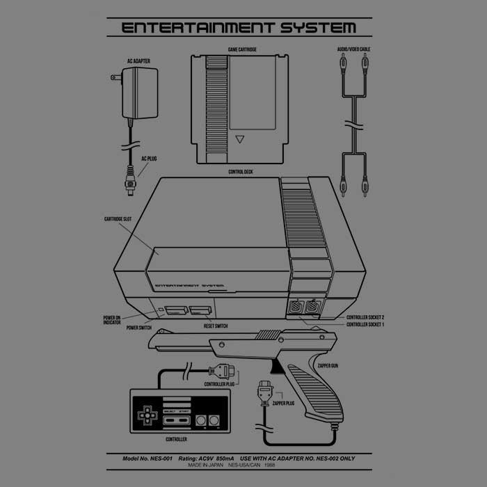 Alternative Entertainment System Long-Sleeved T-Shirt