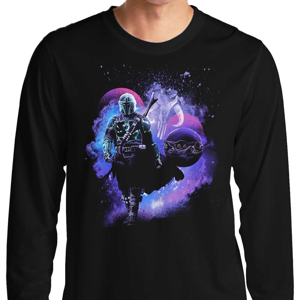 Long Sleeve 'Soul of Mando' T-Shirt by Donnie Illustrations
