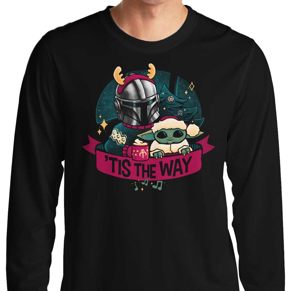 Tis the Way Stylish Long Sleeve Cotton T-Shirt for Everyday Wear