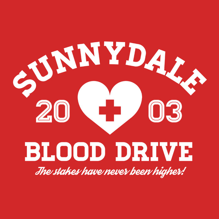 MJ's Sunnydale Blood Drive Men's Stylish V-Neck