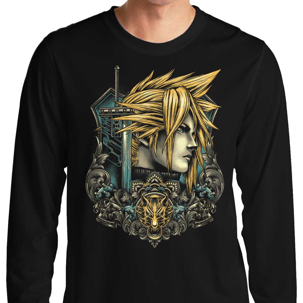 Long Sleeve T-Shirt Featuring the Emblem of the Former Soldier