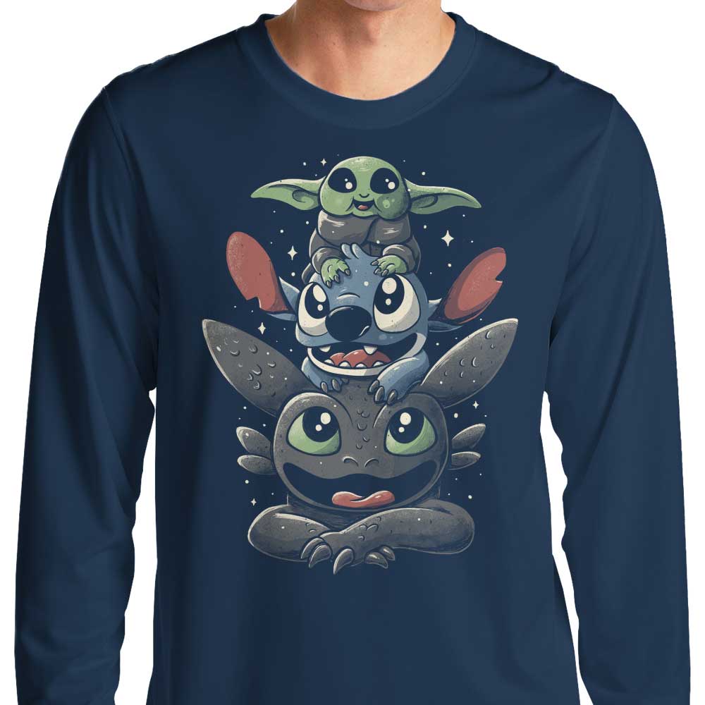 Adorable Long Sleeve Cuteness Tower T-Shirt