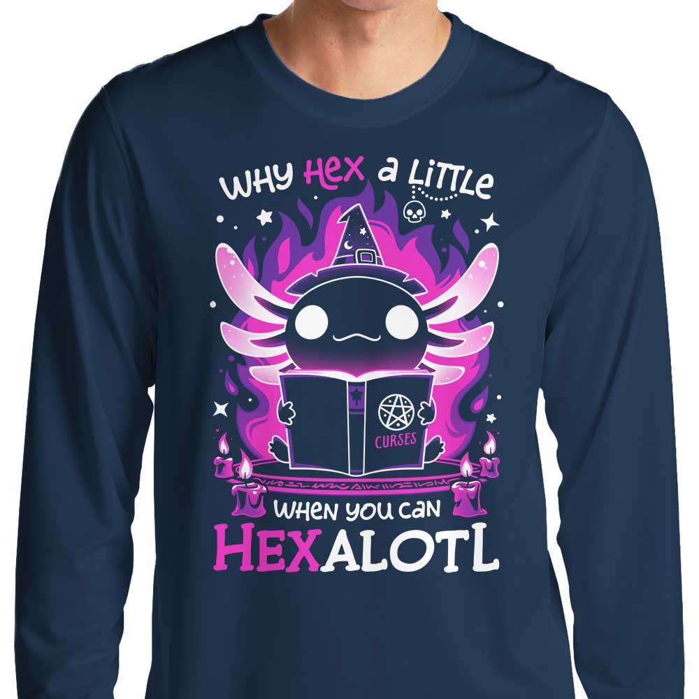 Snouleaf's Hexalotl Long - Sleeve Stylish T - Shirt