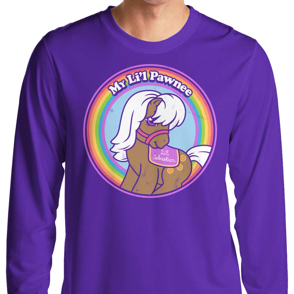 Harebrained's Comfortable Long Sleeve 'My Lil Pawnee' T - Shirt