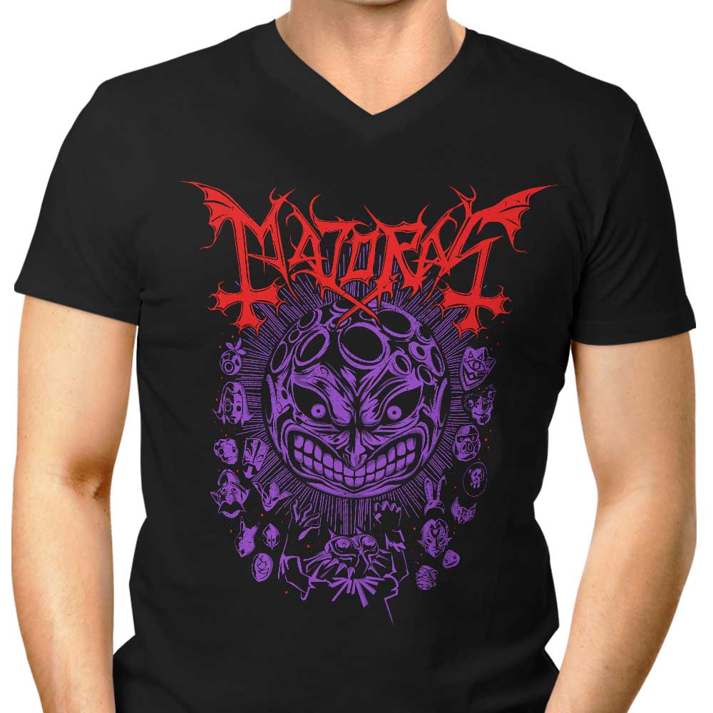 Men's V-Neck T-Shirt - The Call of the Moon
