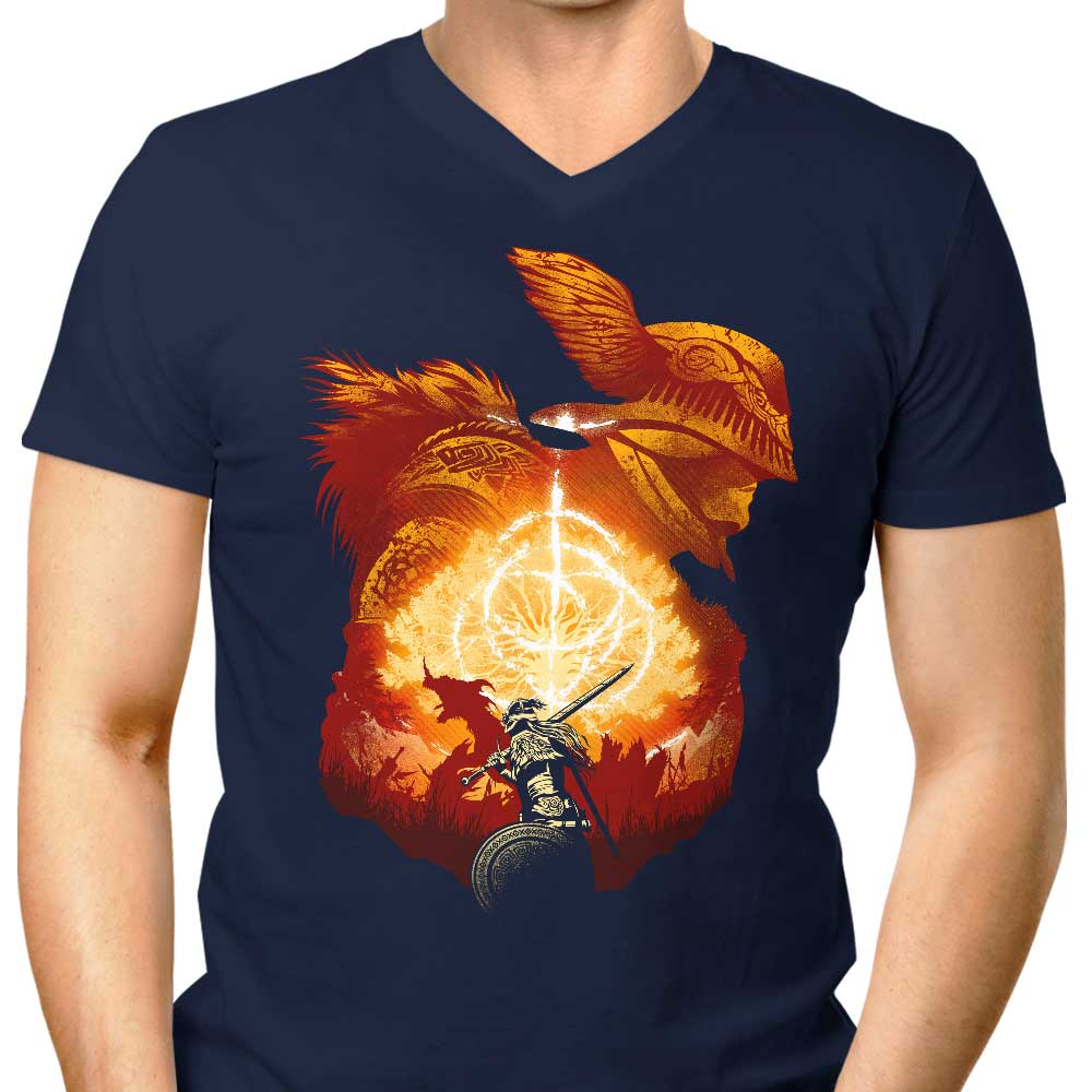 Men's Classic V-Neck Elden Adventure T-Shirt