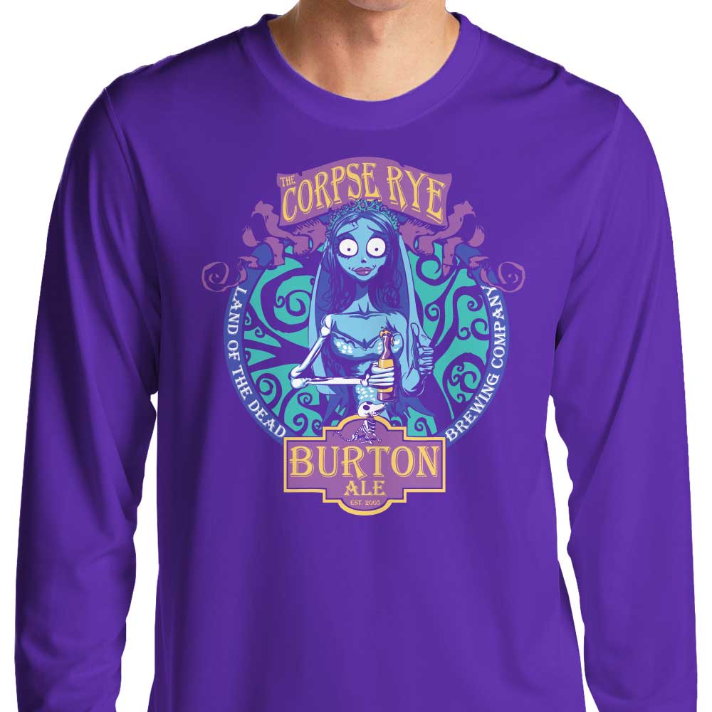 Long Sleeve 'Corpse Rye' T-Shirt by Zac Atkinson