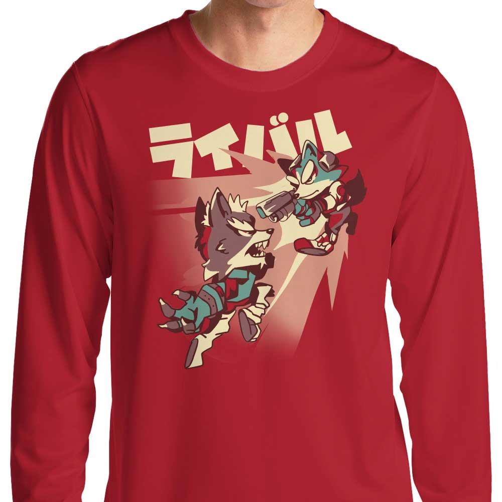 Rival Flight Long Sleeve Crewneck T-Shirt by Sketchdemao