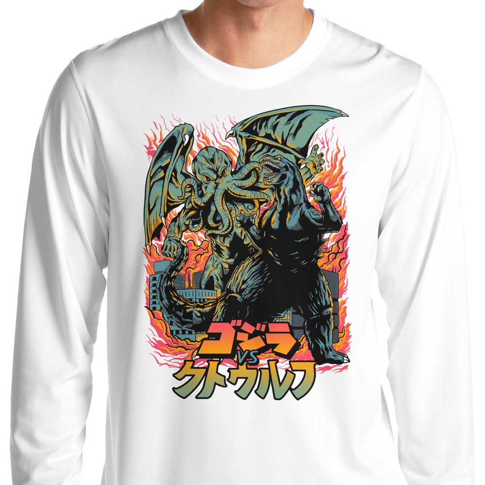 Long Sleeve Clash of Gods T-Shirt by Adam Works