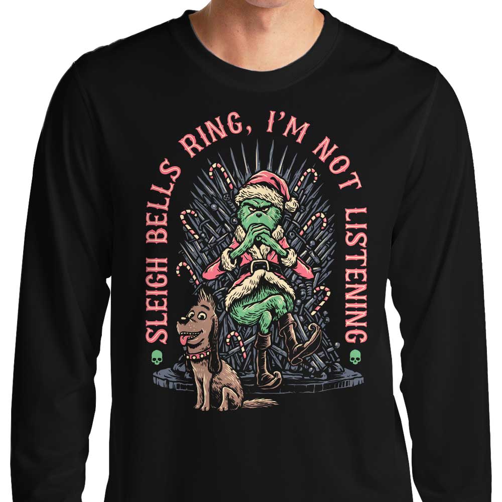 Momma Gorilla's 'I'm Not Listening' Comfortable Long Sleeve T - Shirt