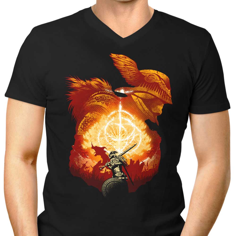 Men's Classic V-Neck Elden Adventure T-Shirt