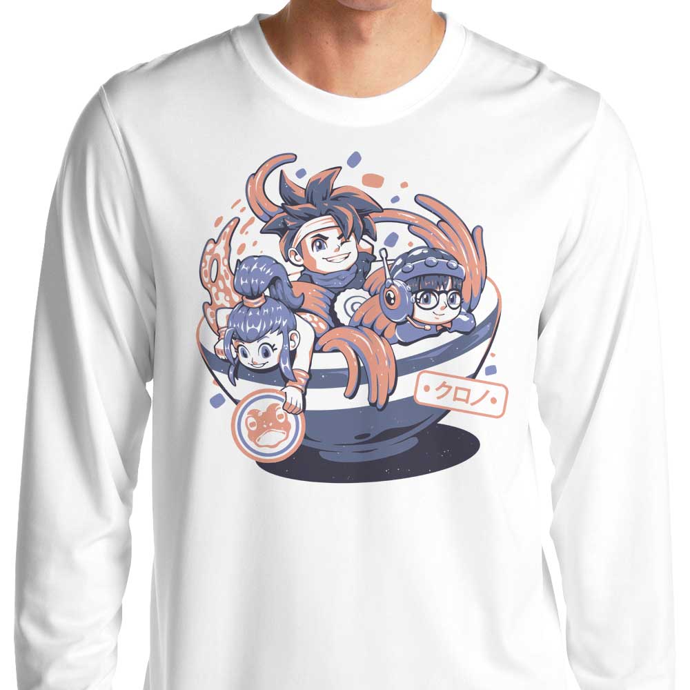 Chrono Bowl Long-Sleeved Classic T-Shirt for Daily Wear