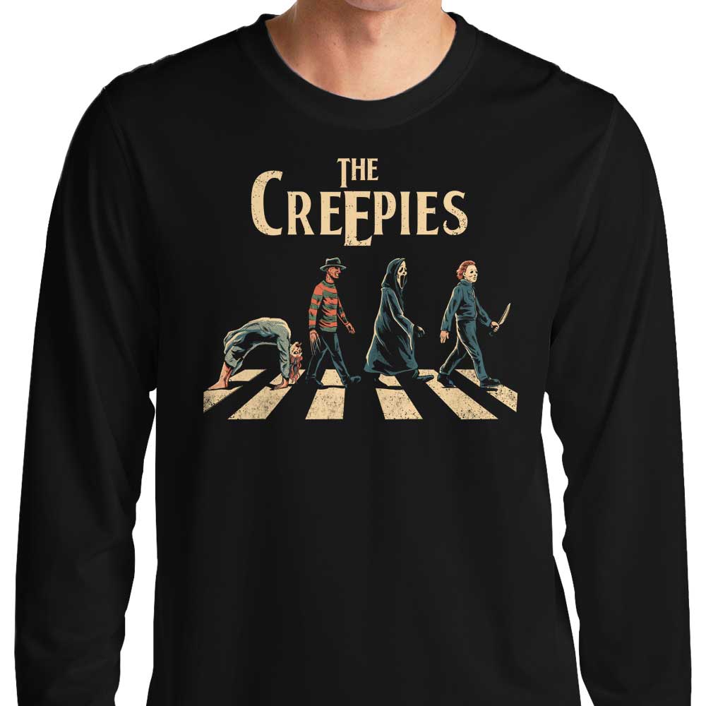 The Spooky Creepies Long Sleeve Men's and Women's T-Shirt