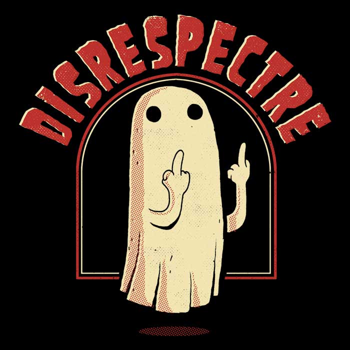 Disrespectre Men's Fashionable V-Neck T-Shirt