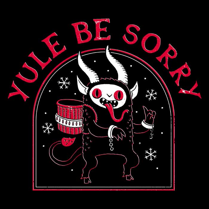 Men's Apologetic V-Neck - Yule Be Sorry Style