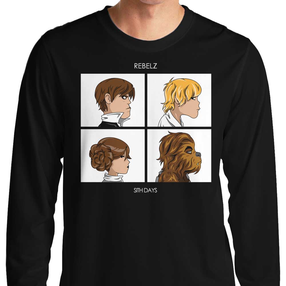 Sith Days Men's Long Sleeve Crewneck T-Shirt for Stylish Wear