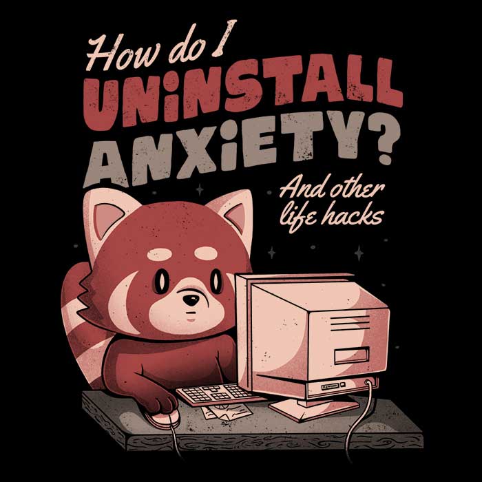 Men's V-Neck T-Shirt - Guide on How to Remove Anxiety
