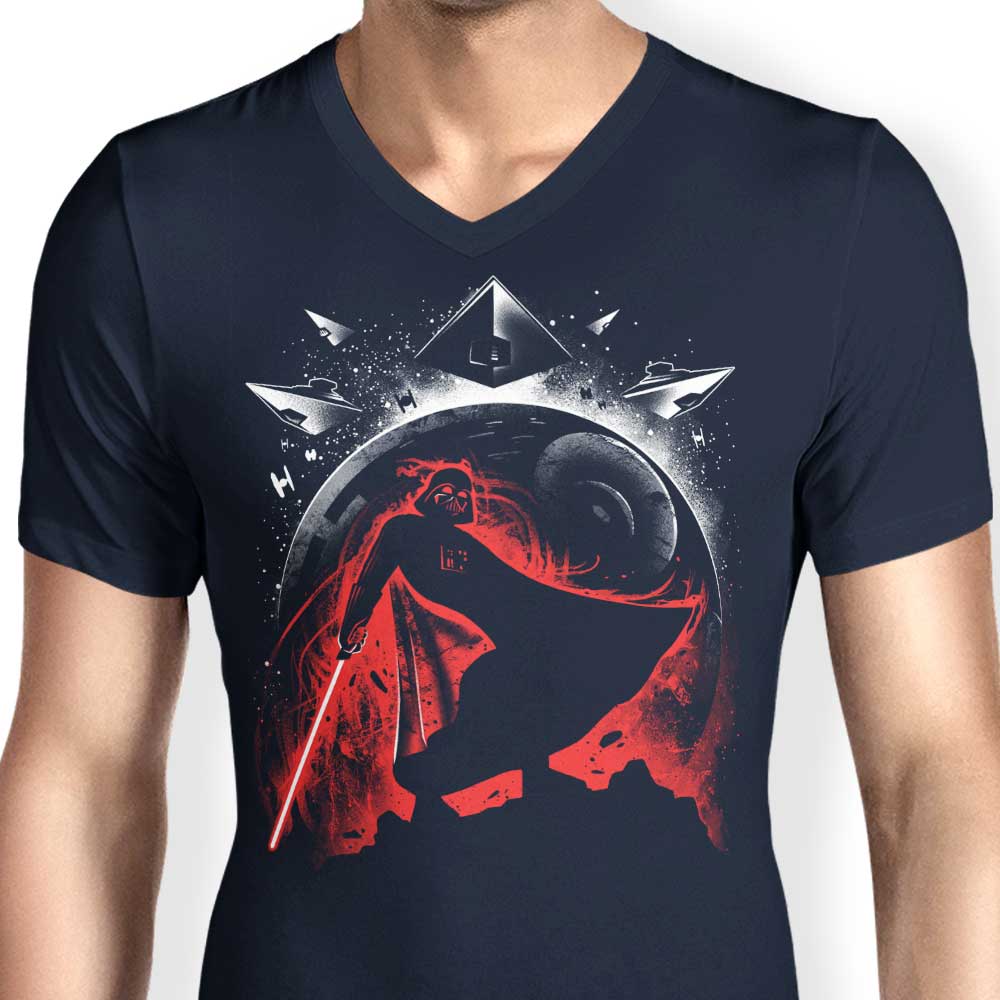 Alemaglia's Galactic Dark Side - Men's Stylish V-Neck