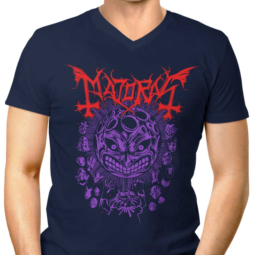 Men's V-Neck T-Shirt - The Call of the Moon