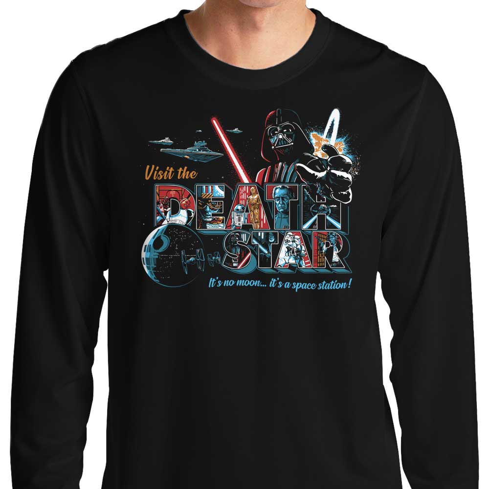 Explore Space Station Design - Comfortable Long Sleeve T - Shirt
