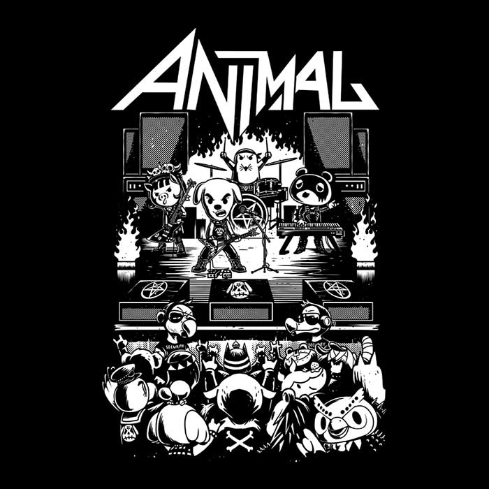 Long Sleeve Animal Themed T-Shirt for Fashionable Wear